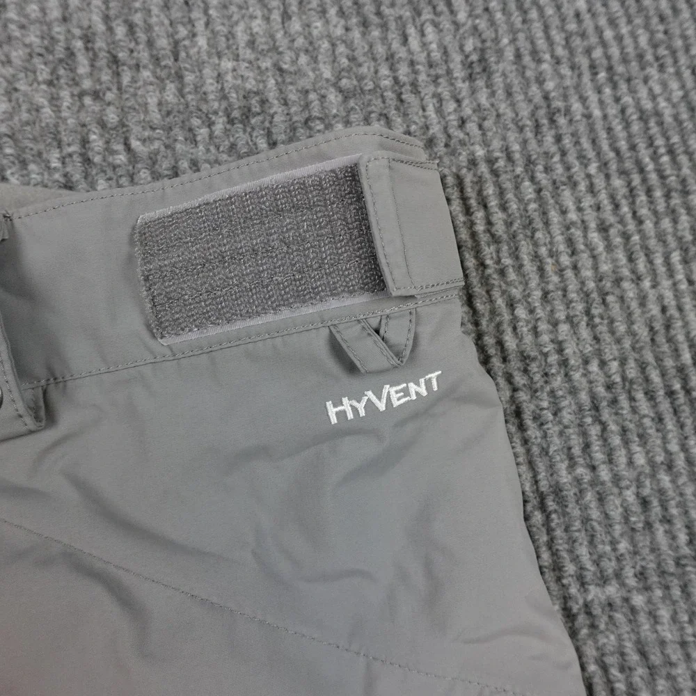 The North Face HyVent Snow Pants Mens Large Gray Waterproof Ski Snowboard